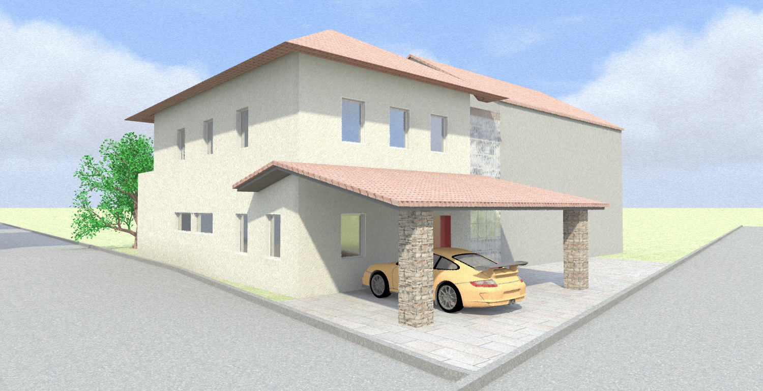 Progetto casa 3d anteprima fotorealistica della tua for Progettare case in 3d