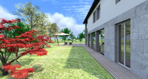 Esempio progetto on-line villa - giardino