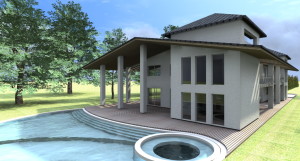 Esempio progetto on-line villa con piscina1