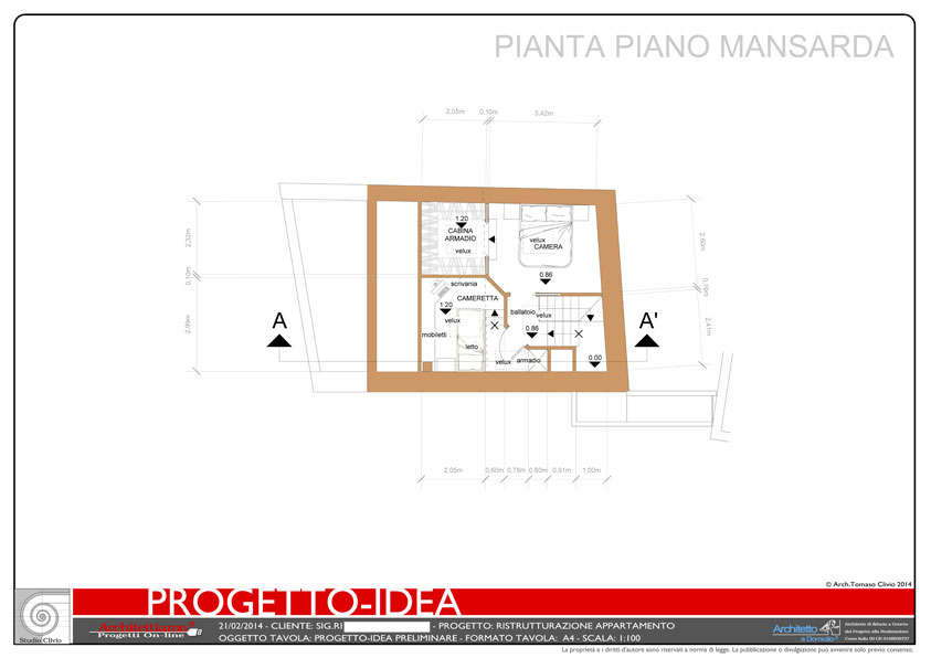 Progetto Idea Mansarda