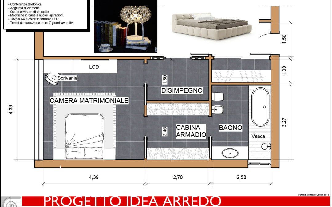 Progetto-Idea Arredamento Casa da 60€